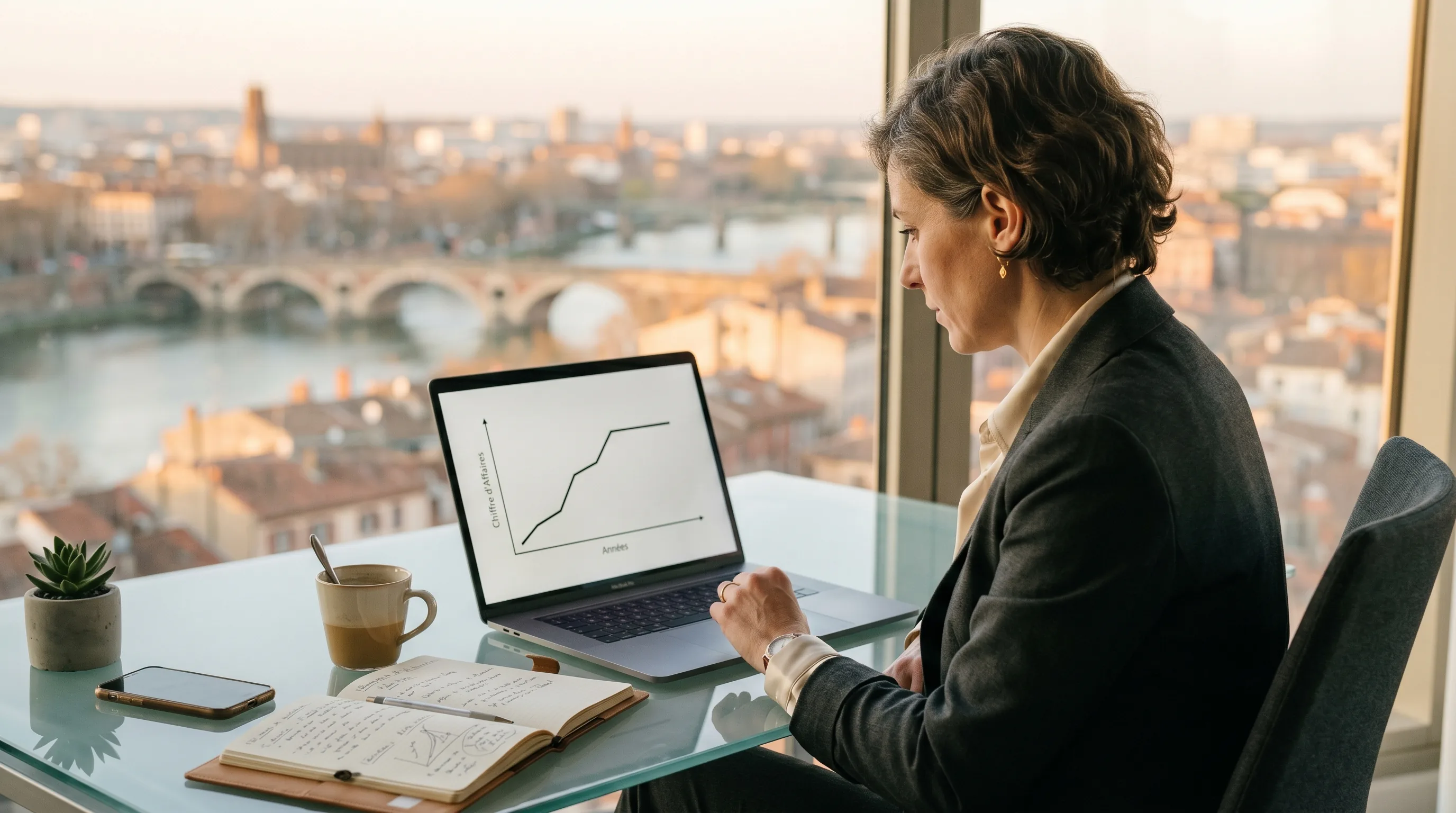 Graphique économique affichant un plafond